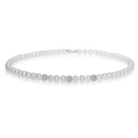 Collar Promesse Mujer in Oro blanco Perla FRS36-